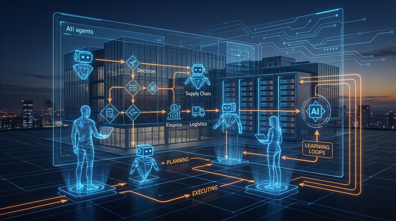 AI Agents in Enterprise: Beyond Chatbots to Autonomous Systems